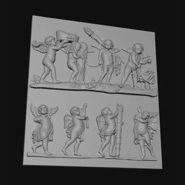 3D model for Heavenly Helpers
