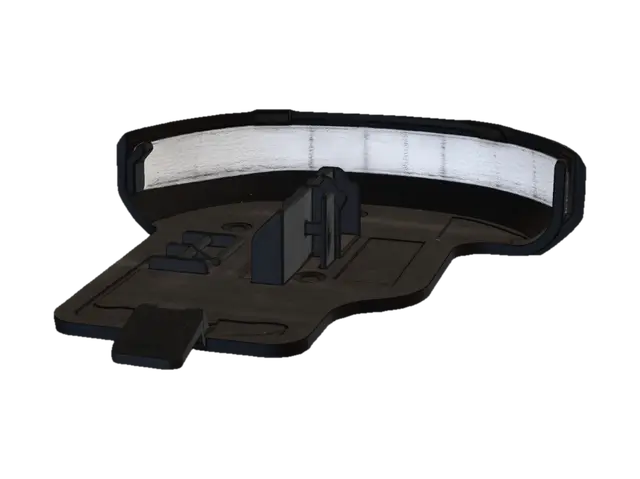 3D model for Neon yellow plastic toy part