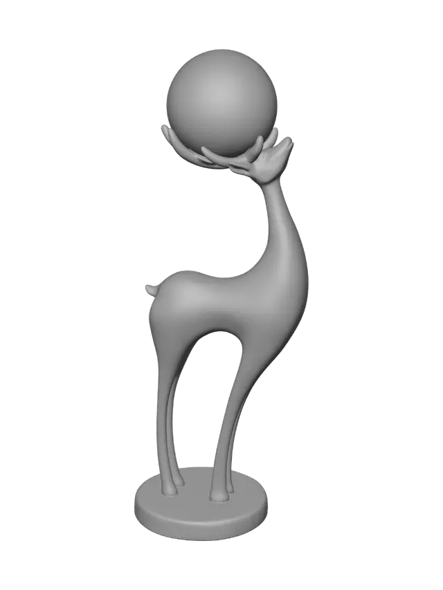 3D model for Moonlit Stag