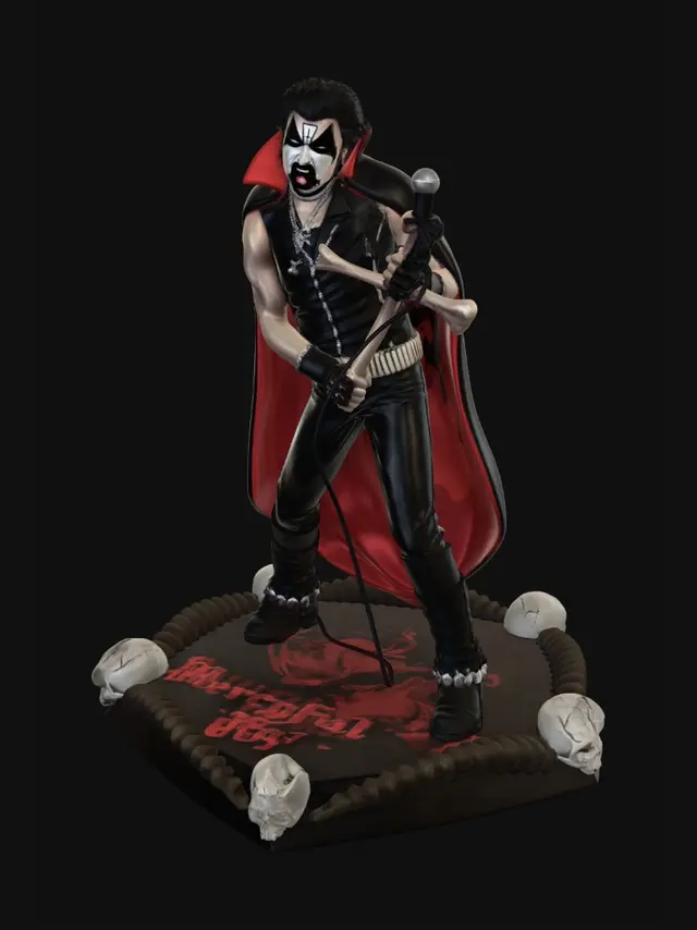 3D model for Rock Iconz Demon Performer