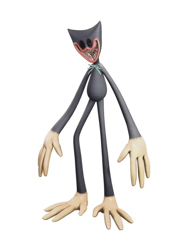 3D model for Stylized Nightmare Huggy Wuggy