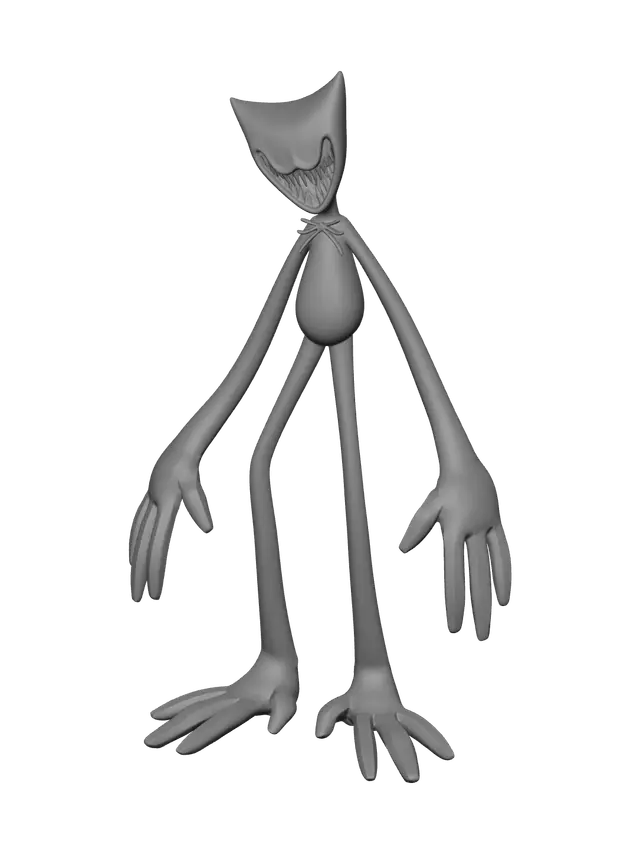 3D model for Stylized Nightmare Huggy Wuggy