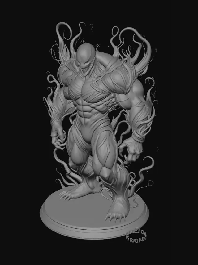 3D model for Symbiote Titan