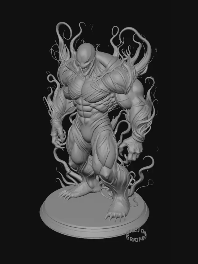 3D model for Symbiote Titan