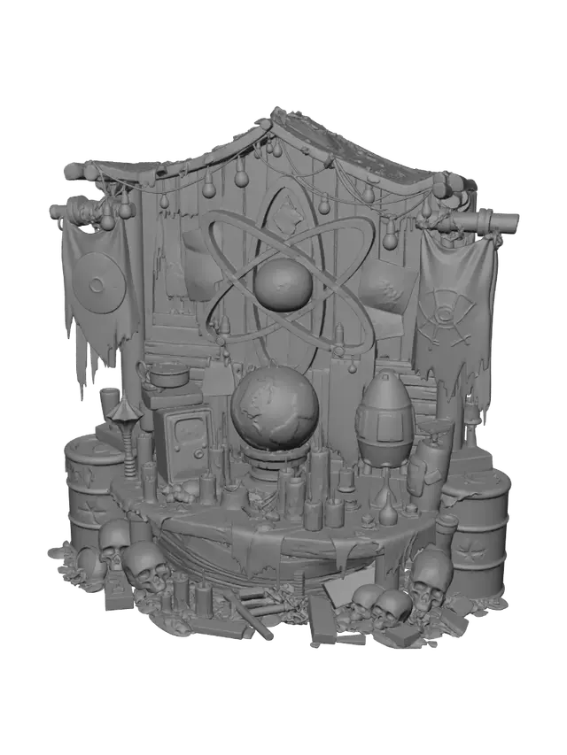 3D model for The Atomic Alchemist's Lair