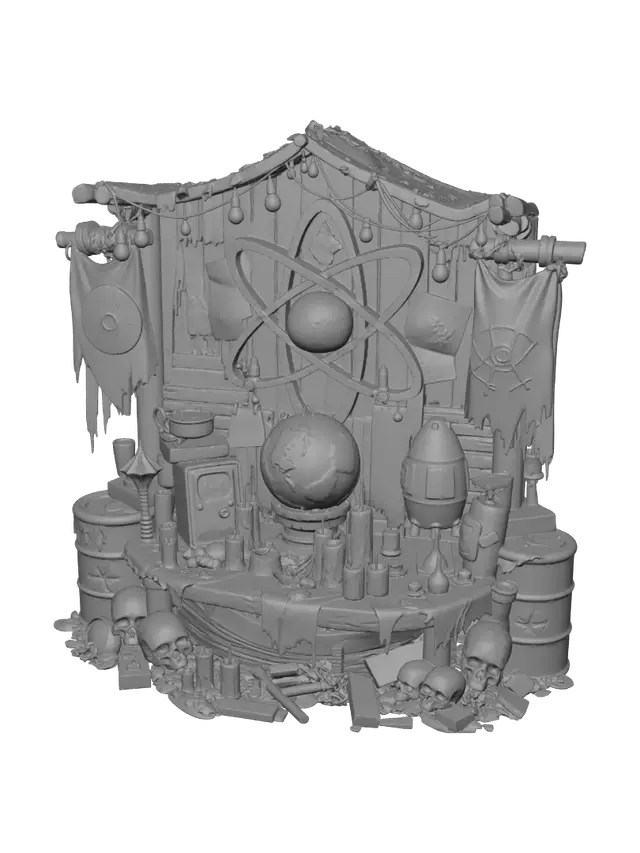 3D model for The Atomic Alchemist's Lair