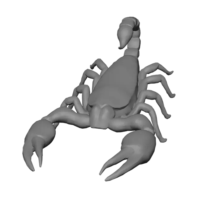 3D model for Bronze Scorpion