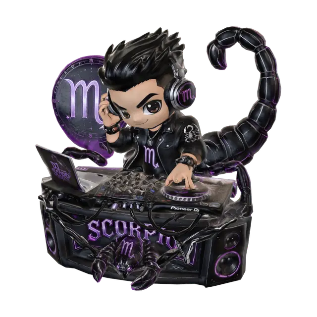 3D model for Neon Scorpio DJ