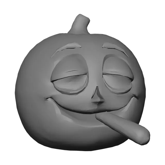 3D model for Smoky Jack-o'-Lantern