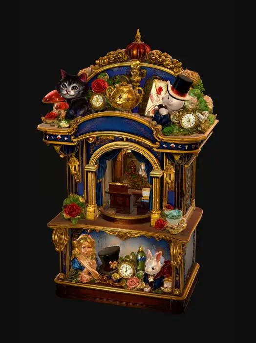 3D model for Enchanted Clockwork Tea Party