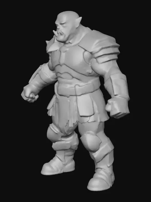 3D model for Warrior's Resolve
