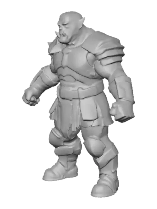 3D model for Warrior's Resolve