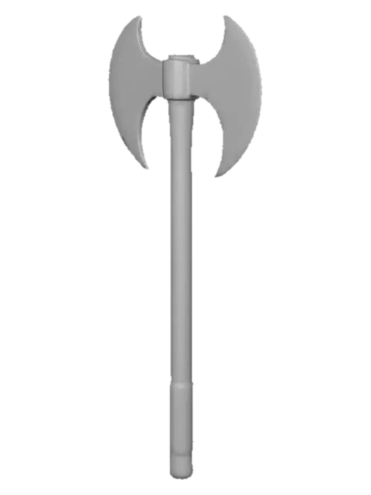 3D model for battle axe