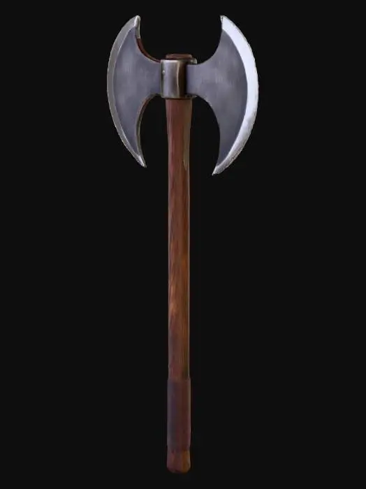 3D model for battle axe