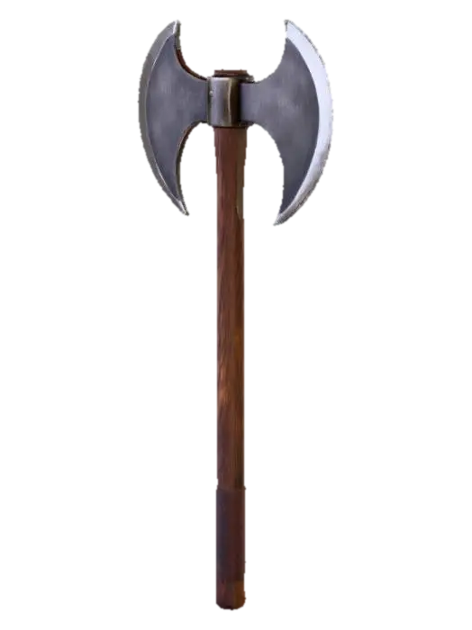 3D model for battle axe
