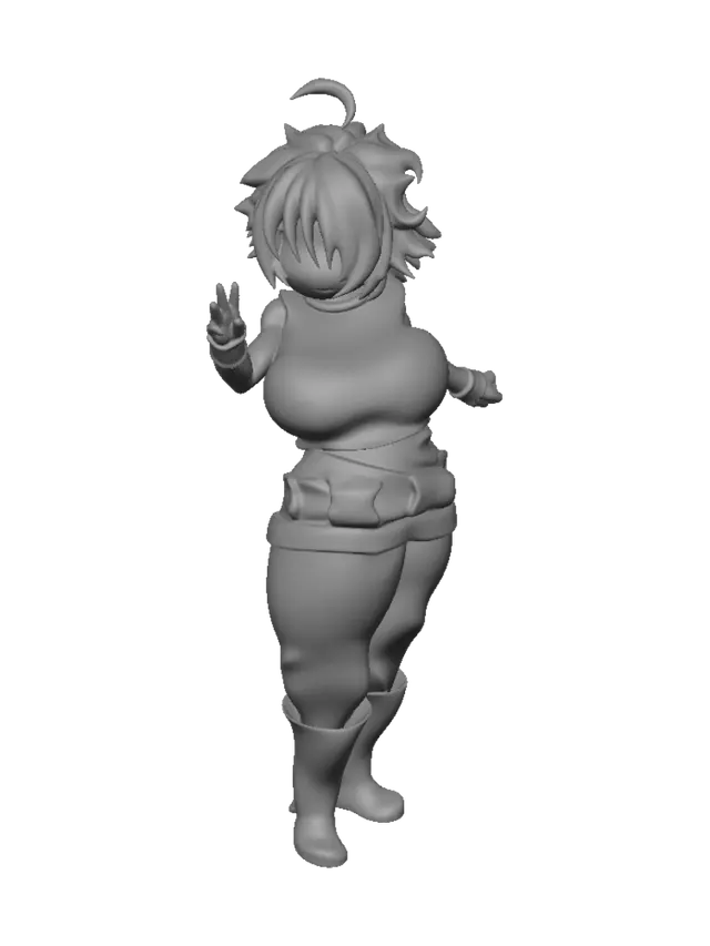 3D model for Midnight Peace Sign