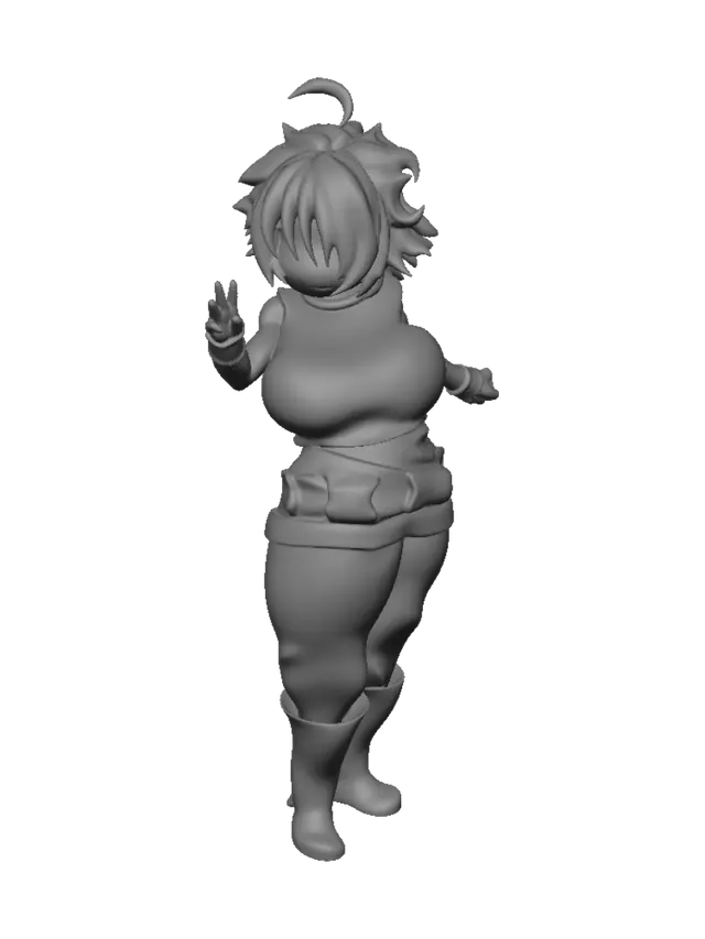 3D model for Midnight Peace Sign