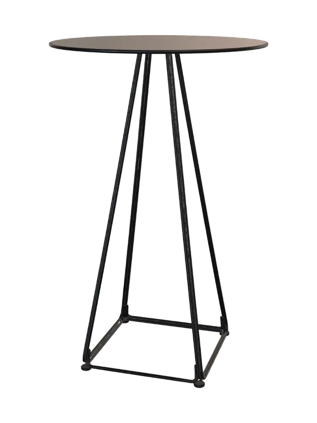 Round Top Tripod Table 3D model, vytvořený pomocí AI