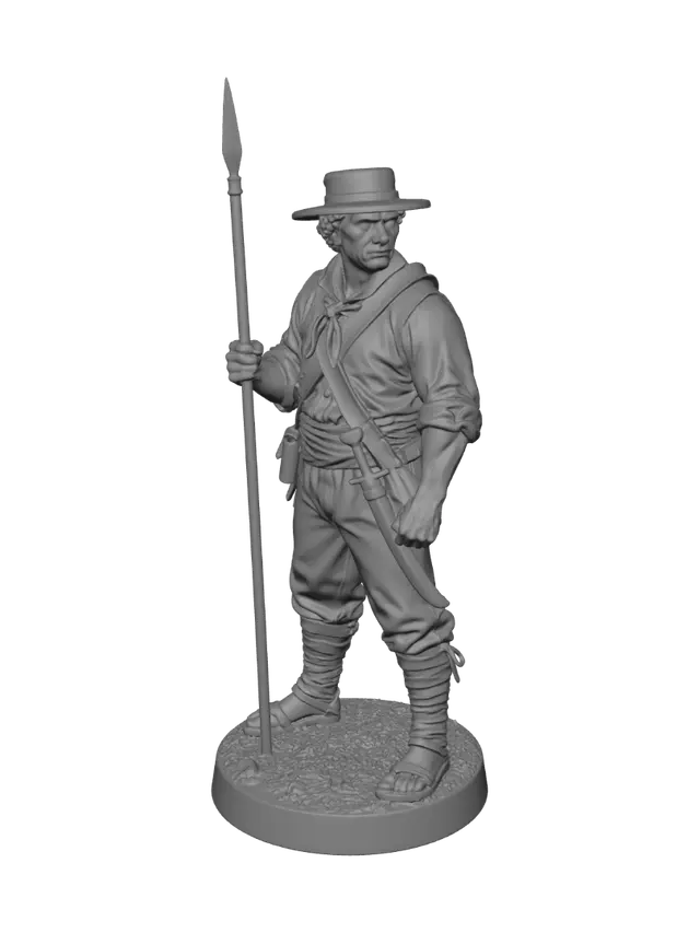 3D model for Frontier Spearman