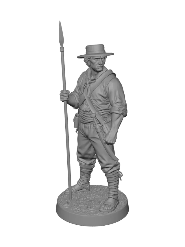 3D model for Frontier Spearman