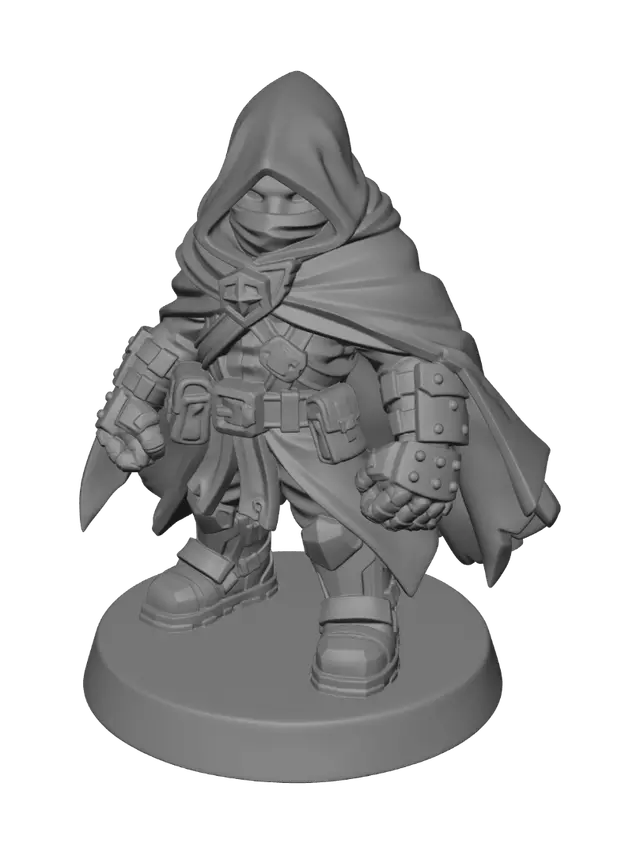 3D model for Hooded Vanguard