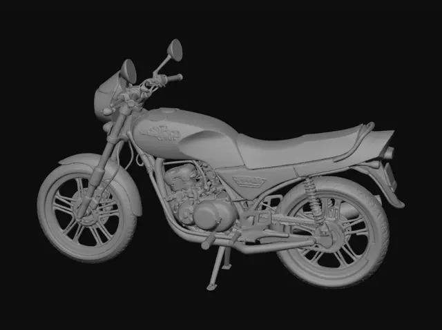 3D model for Yamaha RXZ Original – Rarest & Highest Value Edition