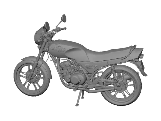 3D model for Yamaha RXZ Original – Rarest & Highest Value Edition
