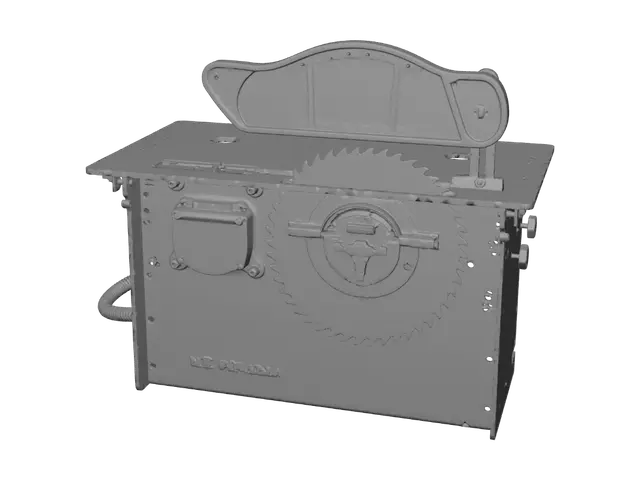 3D model for Table saw