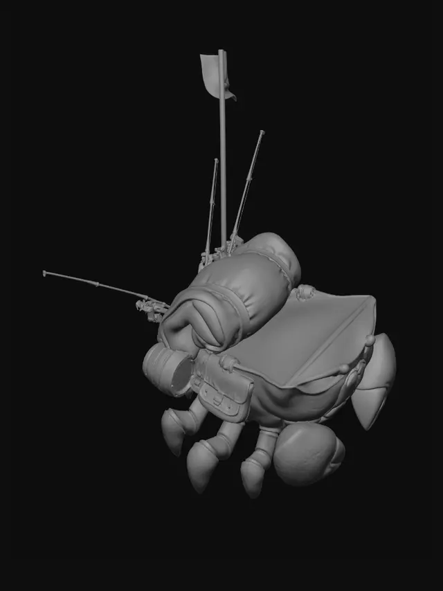 3D model for Iron Crab Expedition