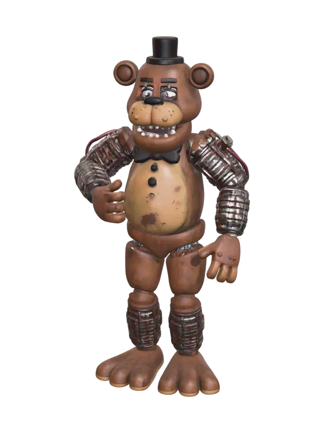 3D model for Stylized Freddy Fazbear
