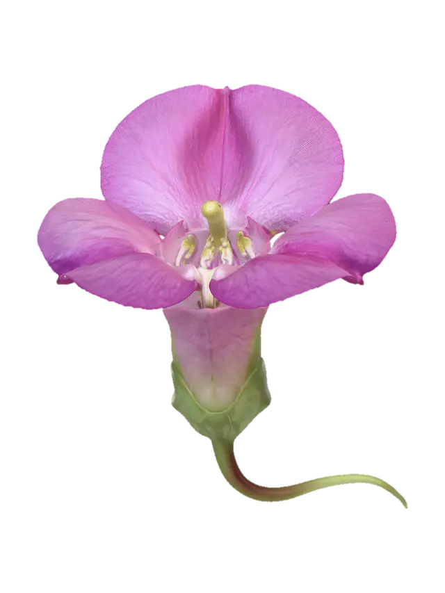 3D model for Pink Orchid Blossom
