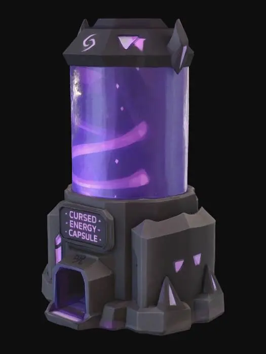 3D model for Cursed Energy Capsule