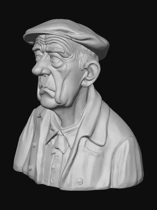3D model for Old Man by the Door