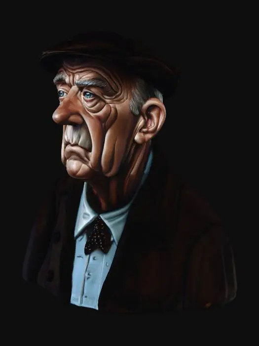 3D model for Old Man by the Door