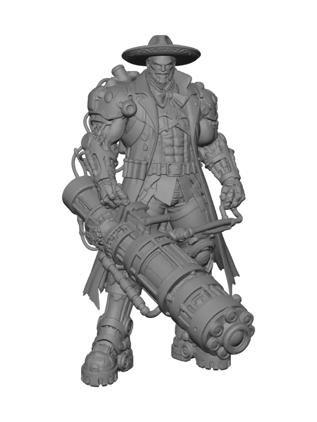 3D model for Iron West Gunslinger
