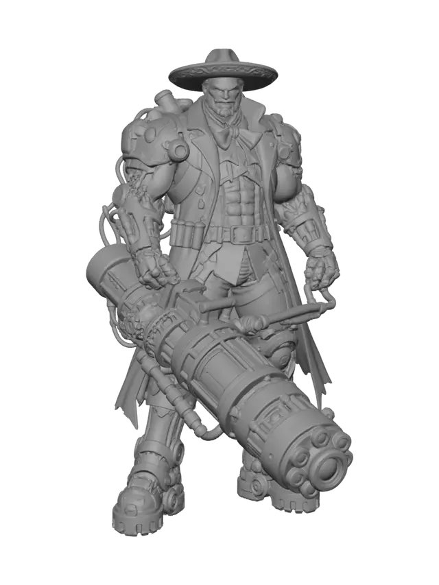 3D model for Iron West Gunslinger