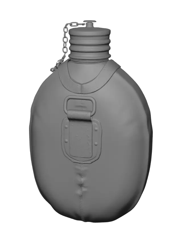 3D model for US Army Canteen in Canvas Cover