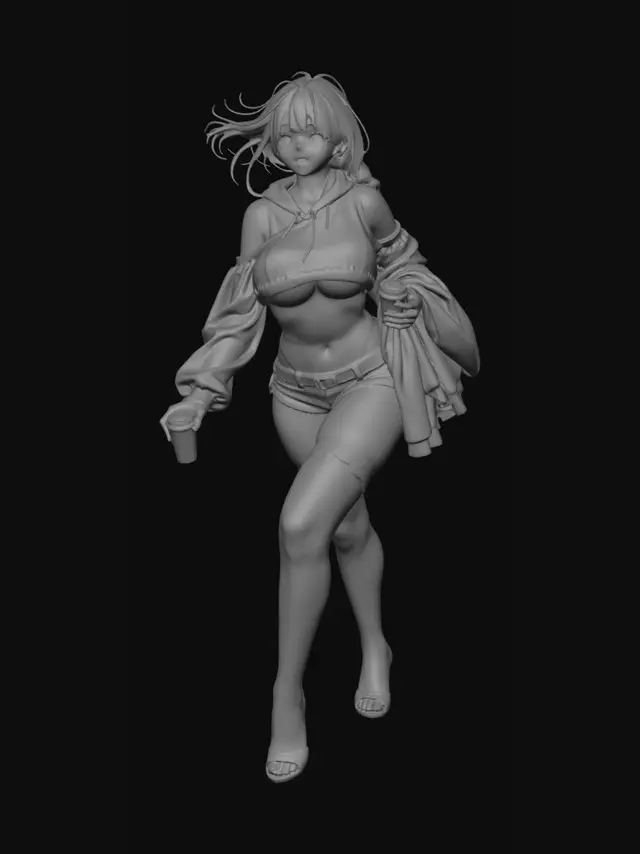 3D model for Latte in the Wind
