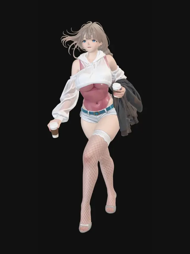 3D model for Latte in the Wind