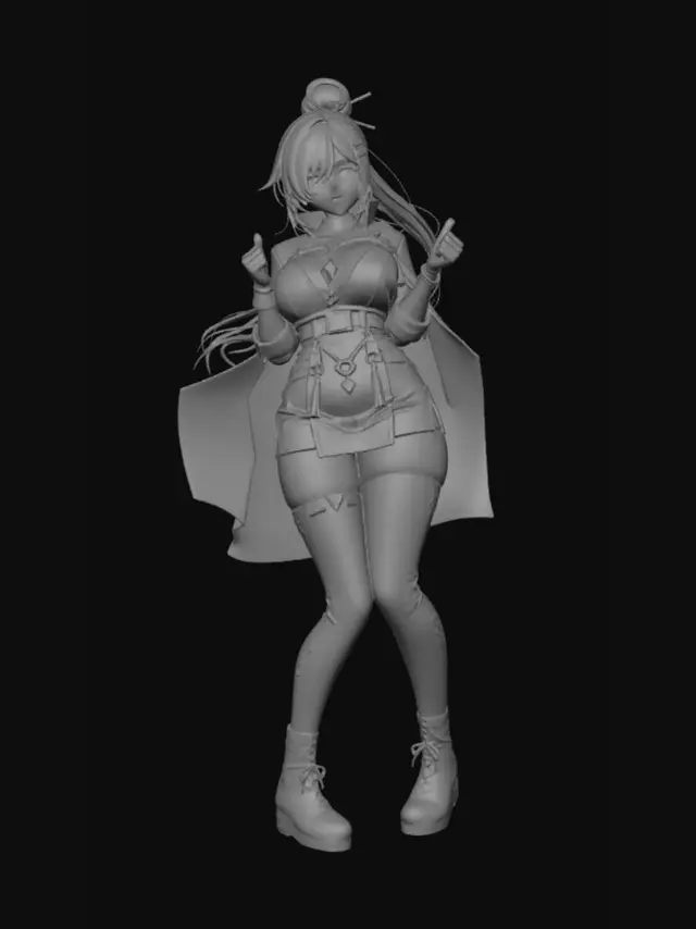 3D model for Golden Vanguard