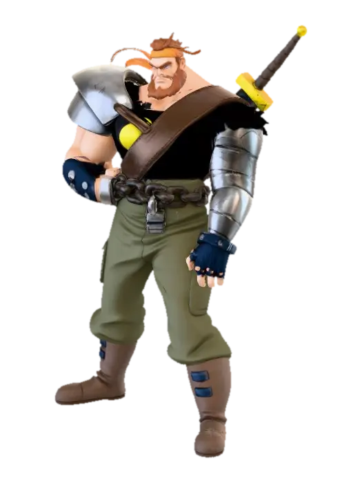 Warrior Sentinel - Norman 3D model, vytvořený pomocí AI