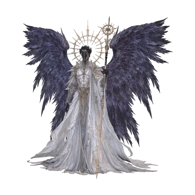 3D model for Celestial Shadow Seraph