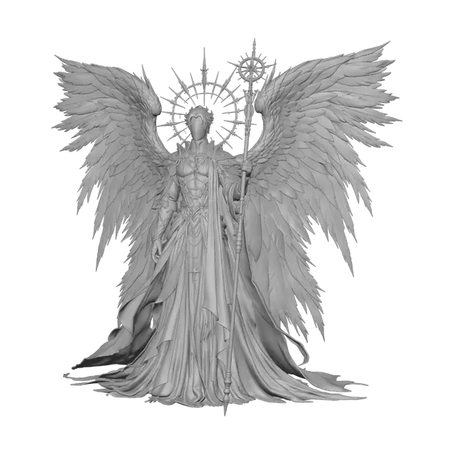3D model for Celestial Shadow Seraph