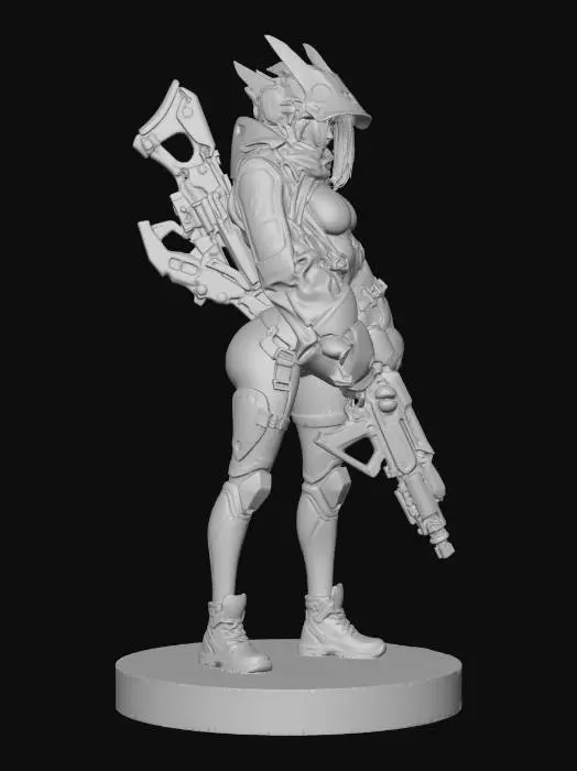 3D model for Rei Kurenai 紅零
