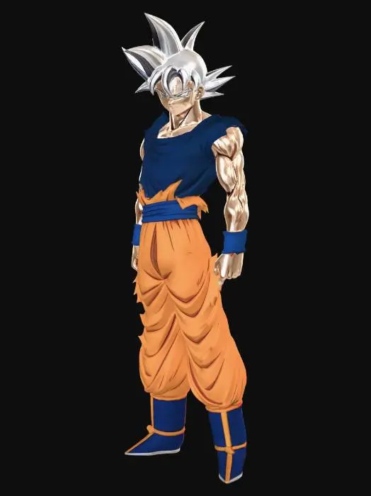 3D model for goku
