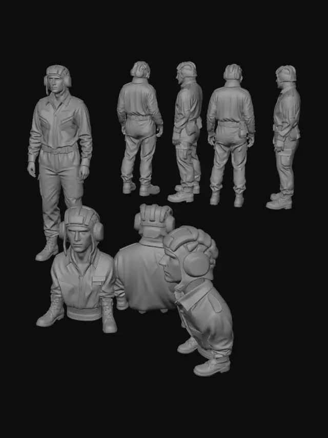 3D model for Mechanic-Driver Uniform