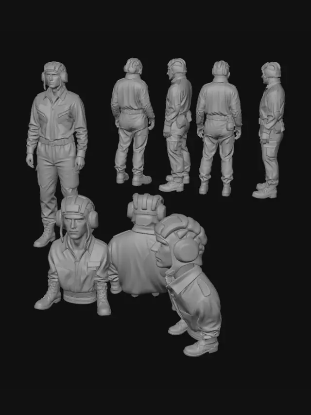 3D model for Mechanic-Driver Uniform