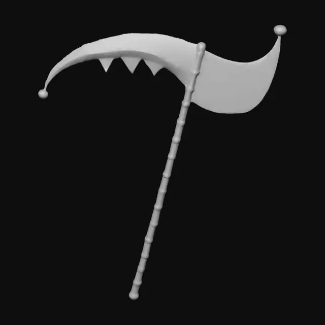 3D model for Neon Crescent Scythe