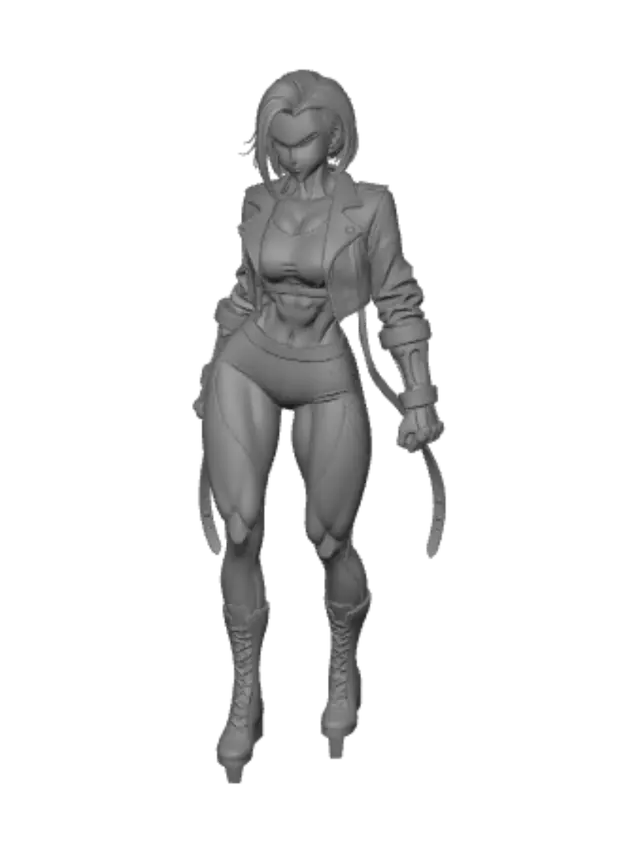 3D model for Alleyway Warrior