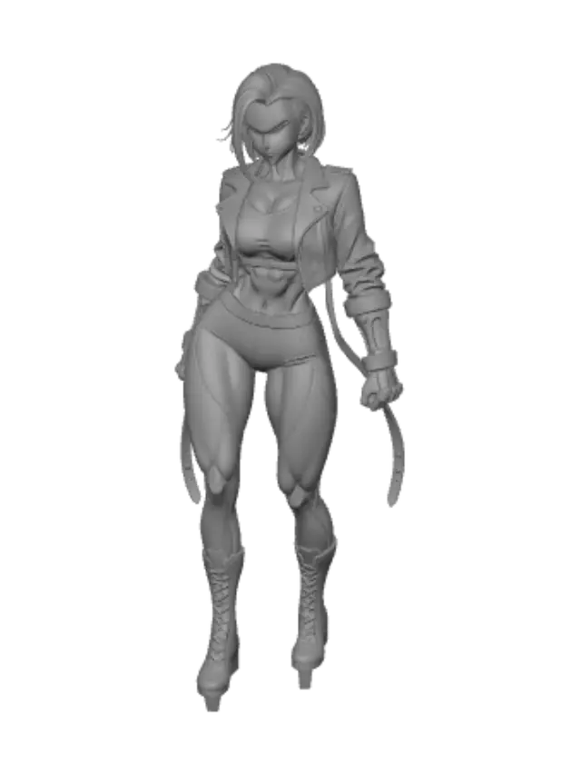 3D model for Alleyway Warrior